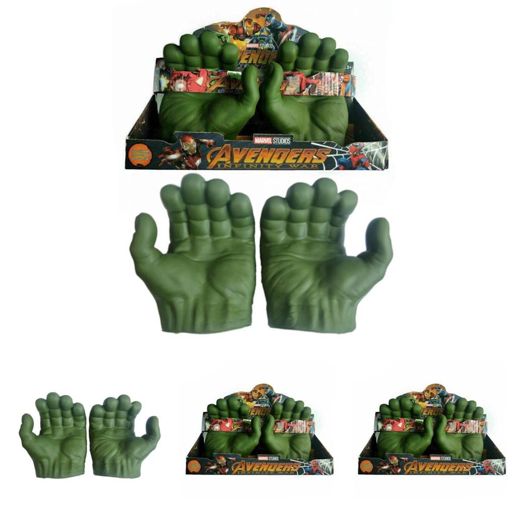 Incredible Hulk Smash Hands Avengers Cosplay Gloves Soft Toy Party Gift