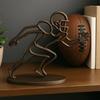 Footballer Figurines Sports Collectable Figurines Rugbys Player Sculptures Table Top Decorations Football Figures Gifts
