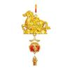 Chinese Year Decoration Golden Horse Pendant Wall Hanging Ornament for Living Room