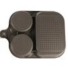 3-In-1 Breakfast Pan Non-Stick Cooking Pan Large Capacity Omelette Skillet Pancake