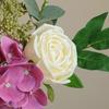 Luxury Hydrangea Eucalyptus Flowers Plastic Fake Flower Simulated Hydrangea  Holiday Party Wedding