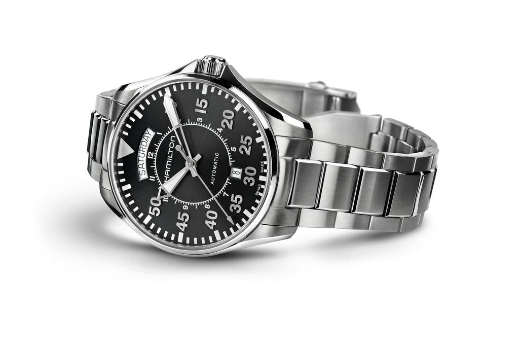 HAMILTON Official Khaki Pilot Mechanical [Hamilton] Watch, Warranty, Day-Date Auto, Automatic, H64615135, Men's [Official Import]