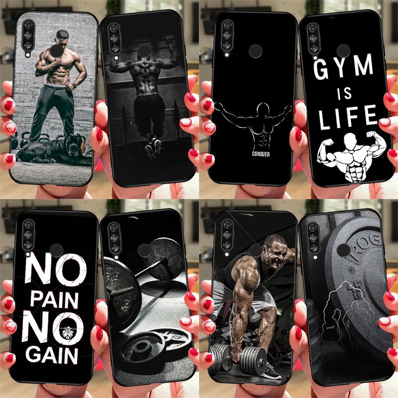 Bodybuilding Gym Fitness For Huawei Honor Magic 5 Lite X8 X9 X8a X9a 50 70 P20 P30 P40 P50 P60 Pro P Smart 2019 Case