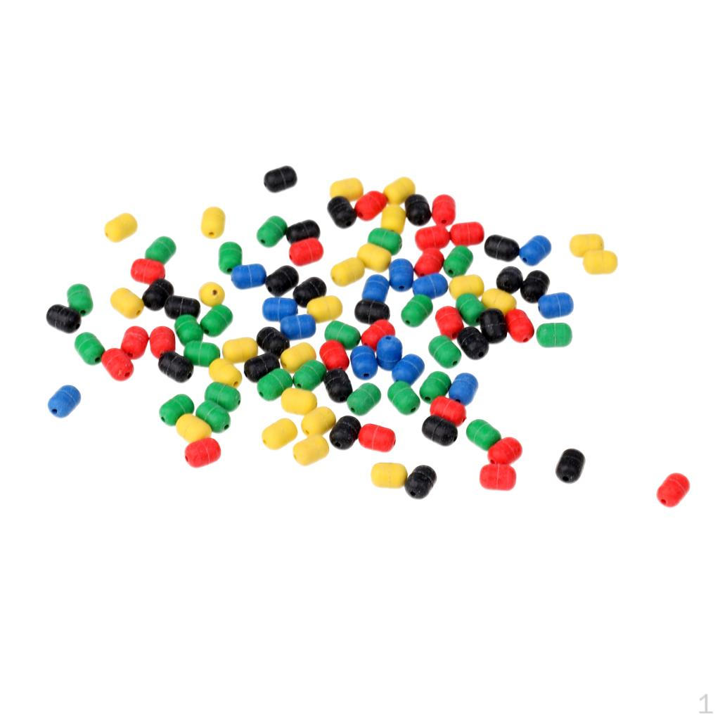 

100 шт. прочные цилиндры/конусные мягкие бусины для эффективного мореплавания, цилиндр