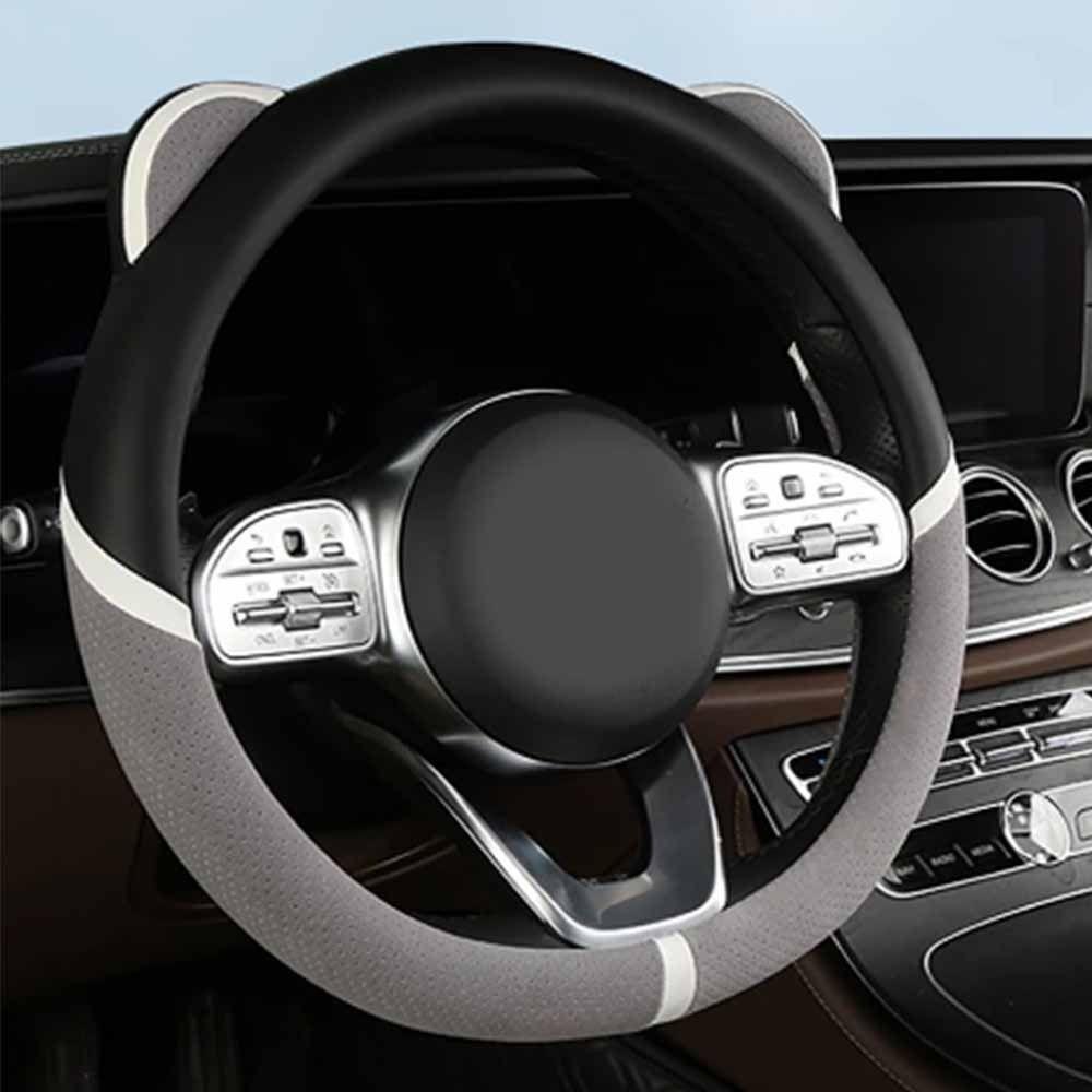 Breathable Handle Cover Sweat Absorbing Steering Wheel Sleeve Car  Steering Cover  Women Use