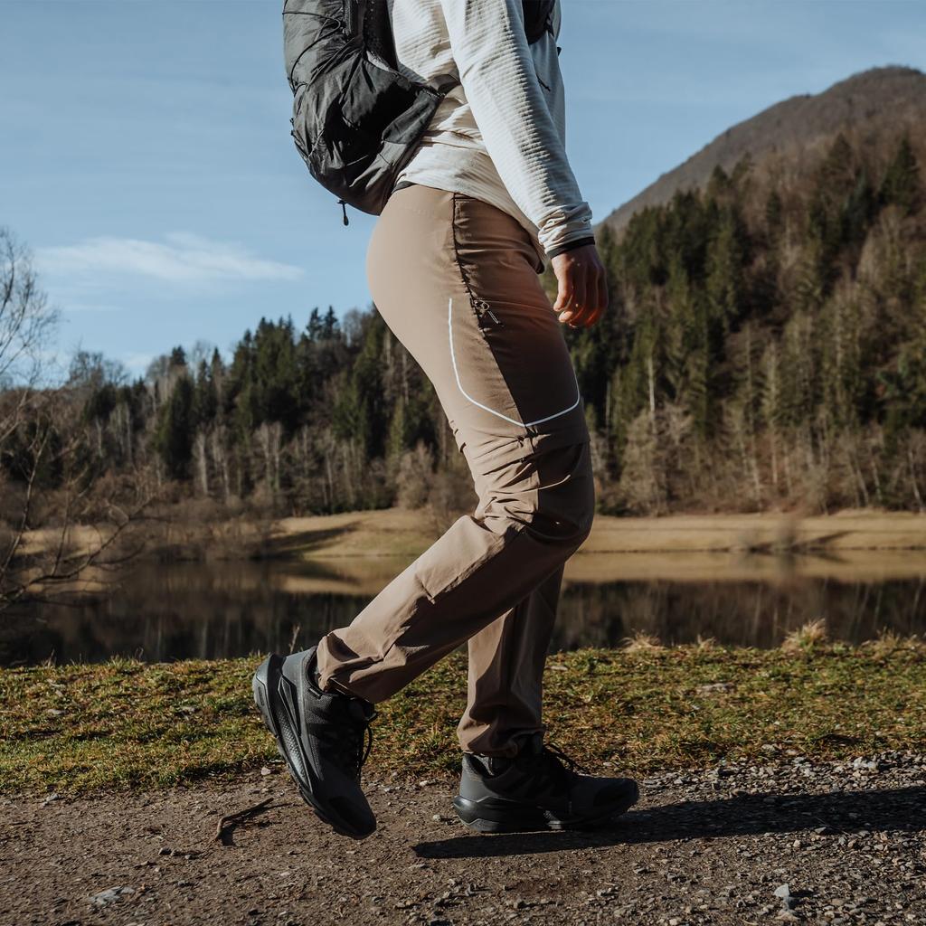 Salomon ELIXIR TOUR WP Hiking and Trekking Size cm Women's Shoes, L47577000, Black/Asphalt/Castlerock, 24.0