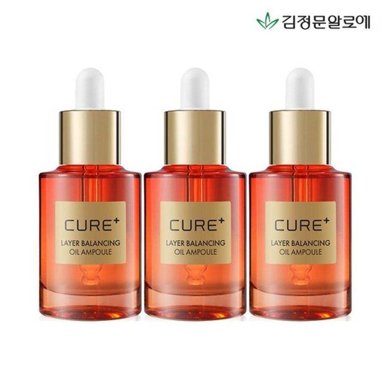[Kim Jung-moon Aloe] Cure Layer Balancing Oil Ampoule 30ml x 3