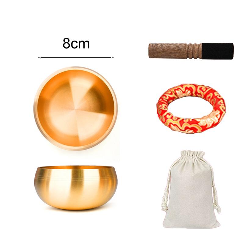 Misa Sanskrycka Nepal Tybet Budda Tybetańska Misa Śpiewająca Joga Medytacja Misa do Śpiewania Mosiężny Dzwonek Terapia Muzyką