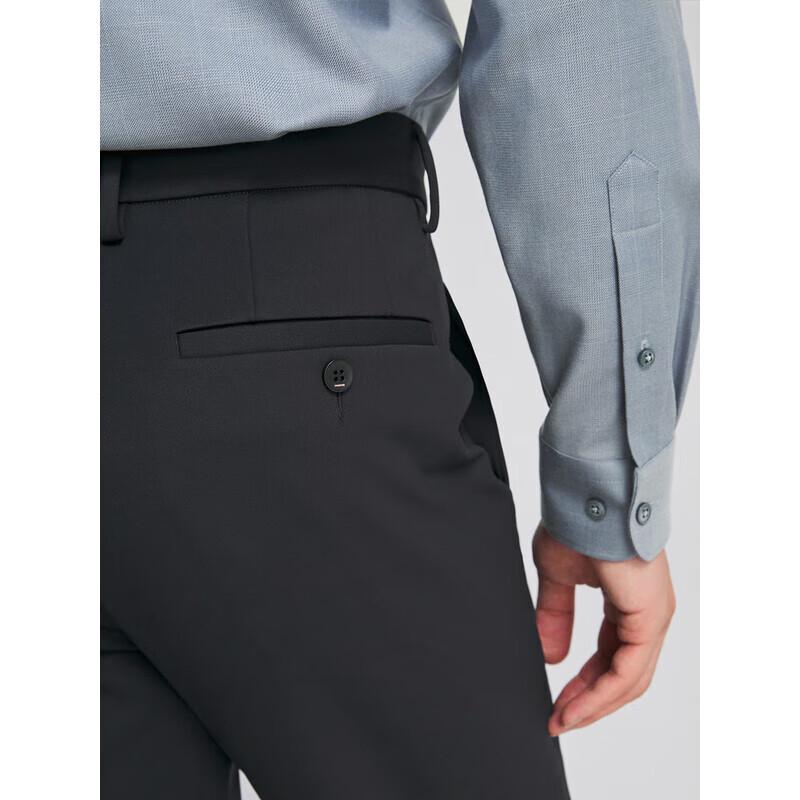 YOUNGOR Men's High-Density Knit Casual Pants
