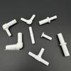 Water Purifier T-type PE Pipe Connector with Elbow and Stopper Plug