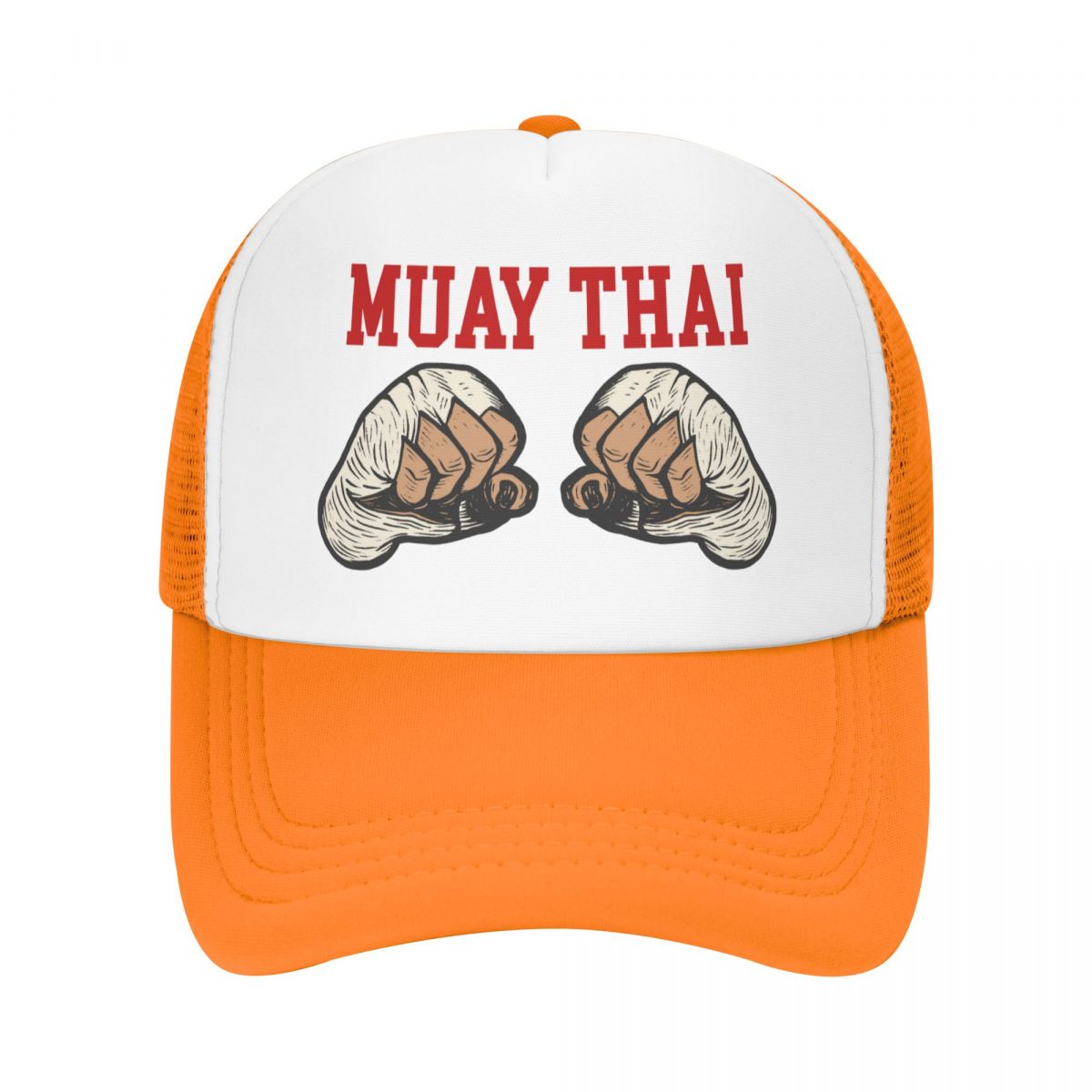 

Custom Muay Thai Combat Workout Baseball Cap Adjustable Thailand Kickboxing Boxing Trucker Hat Spring Personalized Dad Hat One Size
