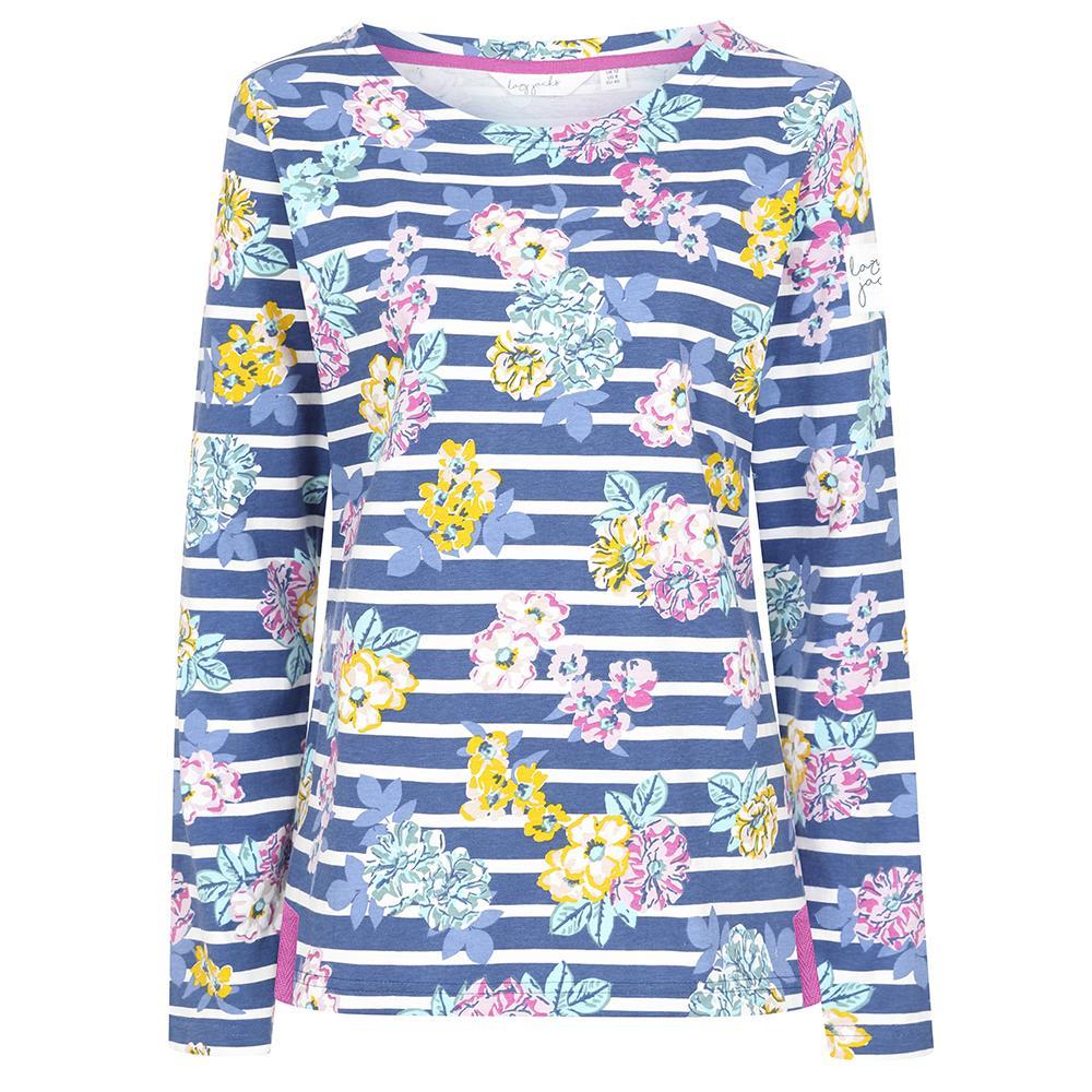 Lazy Jacks Womens/Ladies Printed Breton Top