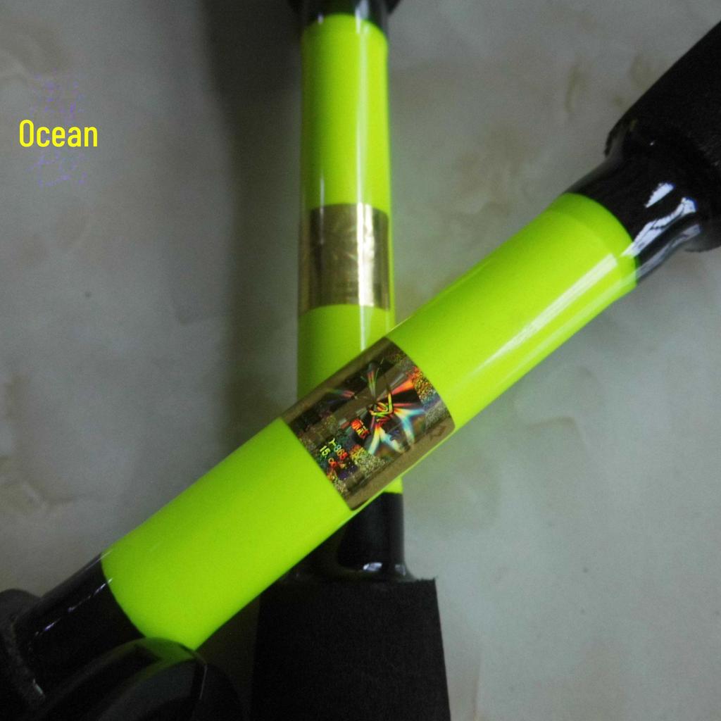 Fluorescent Yellow Soft Tail ML Adjustable Luya Fishing Rod 1.61.82.1 2.4 - Small Sea Raft Casting Rod