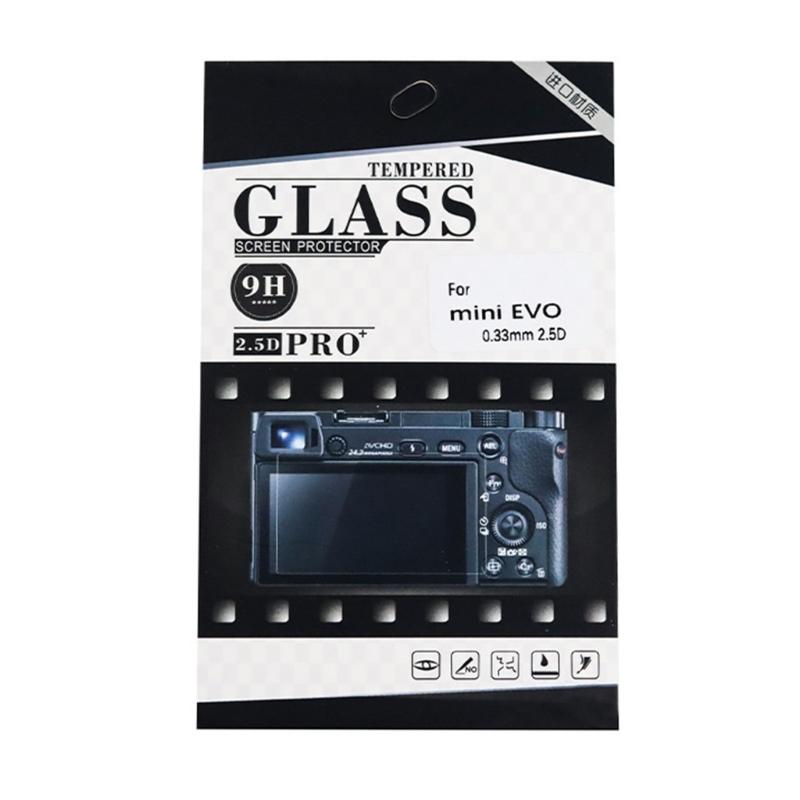 Tampa de lente leve 55 mm Tampas de lente frontal para câmeras Evo Película de vidro temperado protege a lente contra sujeira e poeira