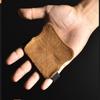 Guanti da palestra in pelle bovina Impugnature antiscivolo Cintura di potenza Cuscinetti per sollevamento Cintura per stacco Allenamento Crossfit Guanti fitness Protezione del palmo