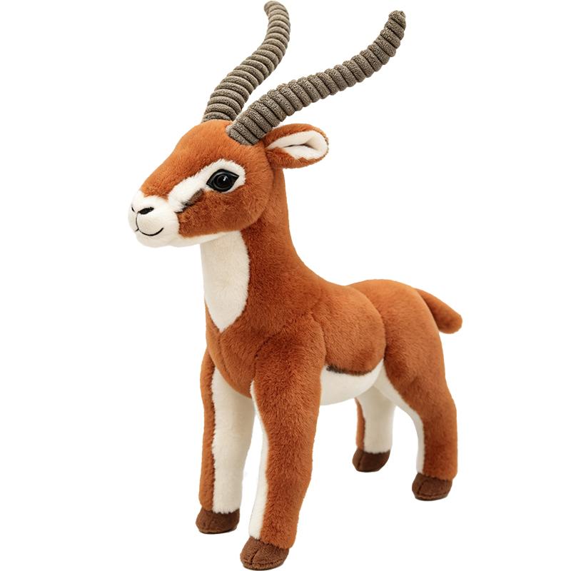 26/32cm Simulation Tibet-Antilope Plüschtier Stofftier Wildtier Stehendes Plüschtier Heimdekoration Geschenk 26cm