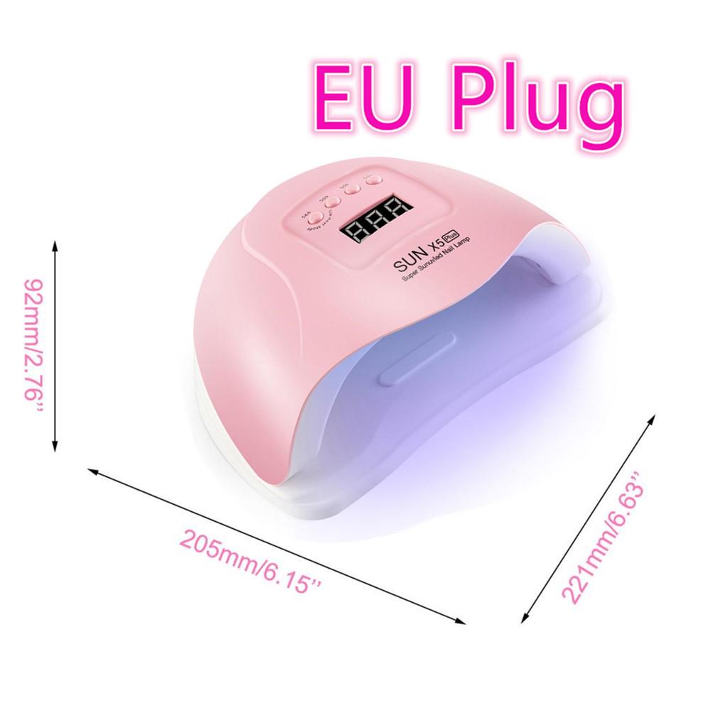 110W SUN X5 Plus Nail Dryer LCD LED Dryer Nail Lamp UV Curing Gel Polish Auto Sensing Lamp For Nails