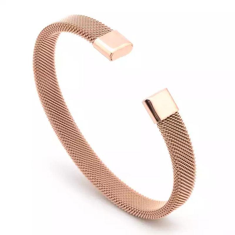 Men Vintage Black Bangle Stainless Steel Cuban Cuff Bracelets Hand Wristband Jewelry Friends Gifts Accessories