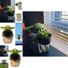 Creative Baby Yoda Cartoon Plant Pot With Water Drainage For Home And Office Decor