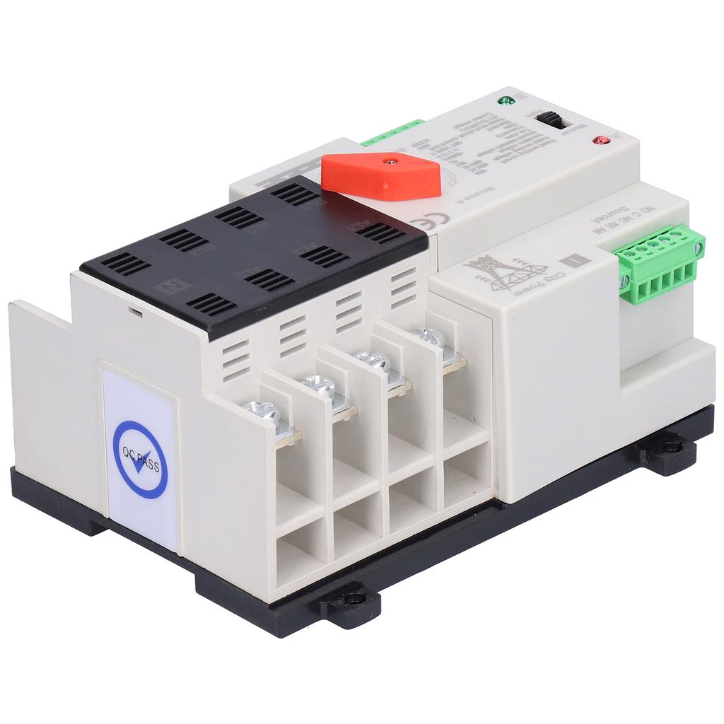 Automatic Transfer Switch 2‑Power Uninterruptible 4P 100A PC Isolation Type ATS 400V AC
