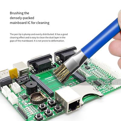 Anti-Static PCB Cleaning Brush Double Side For ESD Brush Anti-Static PCB Cleaning Motherboard Cleaning Tools For Mobile Phone