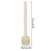 Wood Handle Drumsticks Drum Mallet Stick with Felt Head Drum Mallets Percussion Stick for Marchings Band Snare Drum