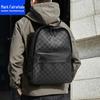 MARK FAIRWHALE Men's Plaid Business Laptop Backpack