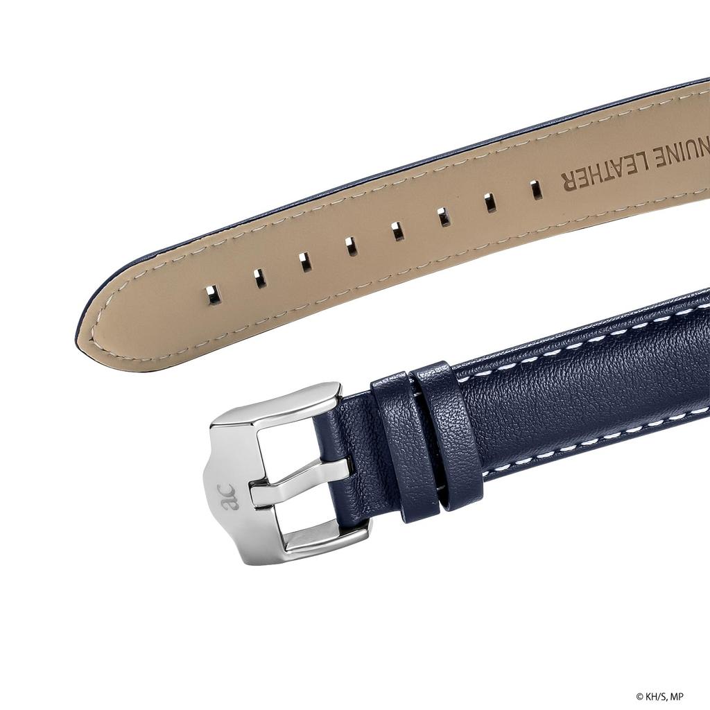 AngelClover My Hero Academia Collaboration Shoto Todoroki Solar 10 ATM Water Mineral Silver Watch, Model, Battery, Resistance, Glass, Dial, HE40-SH,