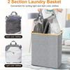 Großer faltbarer Wäsche- und Spielzeugaufbewahrungskorb mit Deckel für Schlafzimmer oder Kleiderschrank
