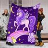Unicorn Fantasy Blanket Soft Comfortable All Seasons Perfect Sofa Office Nap Travel Birthday Gift Christmas Present