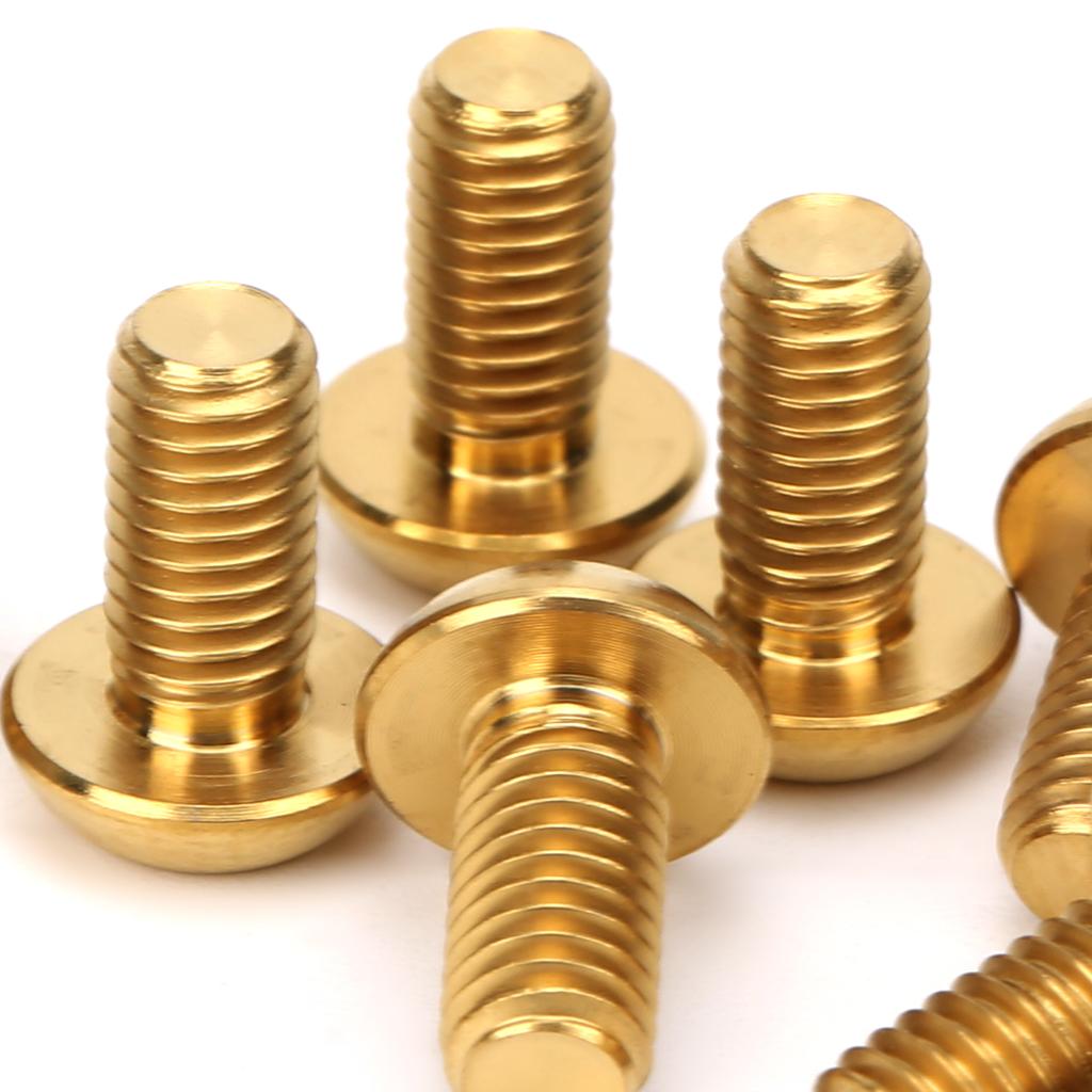 12Pcs   Disc Brake Rotor Screws   Alloy Bike Screw Accessory M5x10mm