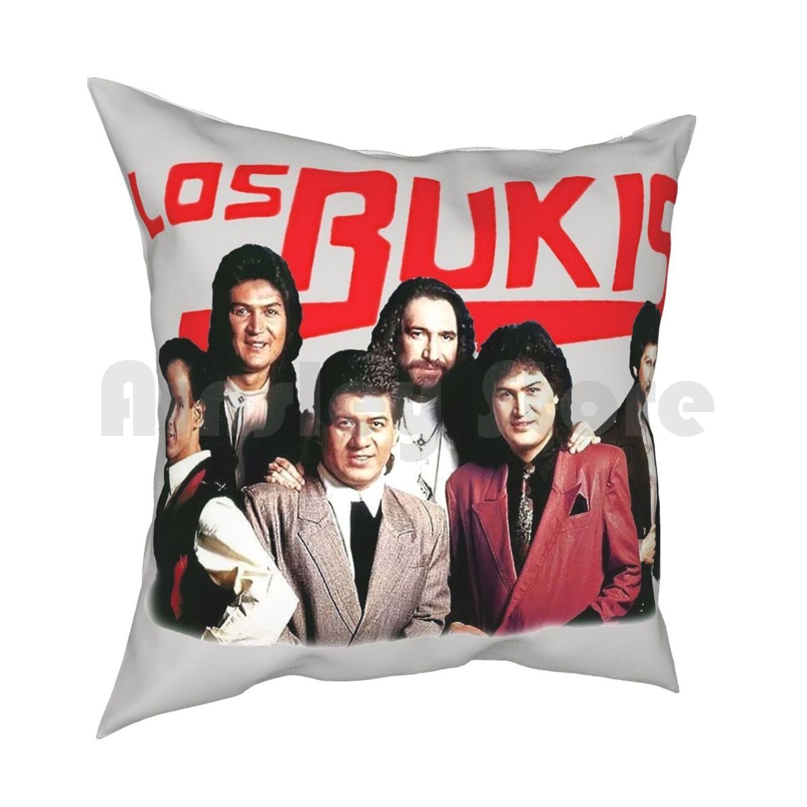 Наволочка Los Bukis С принтом Домашняя Мягкая DIY Наволочка Los Bukis Марко Антонио Солис Мексиканский Мексика Музыка Мексиканский Поп 30x30cm 12x12in