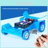 Self Made Wireless Remote Control Racing Car Model Assembly Set Kid Puzzle Toy For Children Educational Physics Kit
