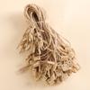 100Pcs Christmas Ornaments Hanger String Ornament Hook Ropes Precut String with Snaps Locking for Xmas Ornament Hanging Decor