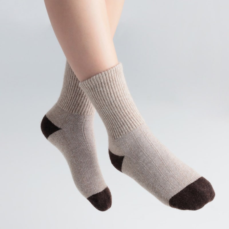 ERHKES Wool Socks Edge 4 types