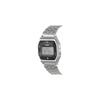 Casio A159WAD-1D Digital Watch Stainless Steel Band Water Resistant LED Display