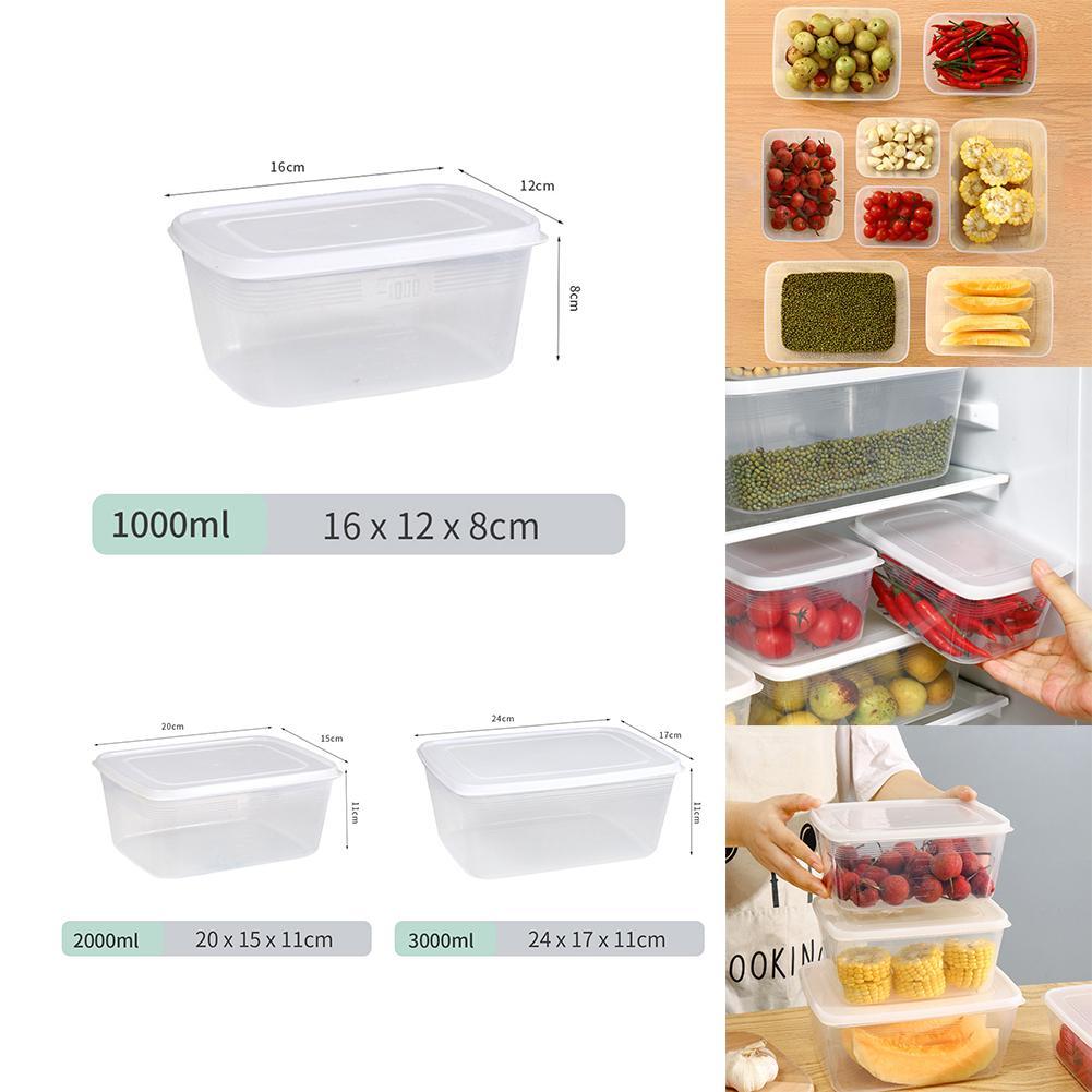 Organization Storage Box PP+PE Transparent 20*15*9cm