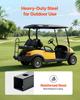 Maniglia di sostegno per sedile posteriore per la maggior parte dei golf cart con pedane metalliche