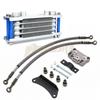 Oil Cooler Motorcycle Oil Radiator Kit Engine Cooling for 50 125 140cc Motocross Universal Dirt Pit Bike ATV Enduro Accessories