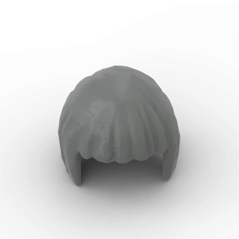 Non-Toxic Moc 10Pcs Hair Short 62711 Baby Head Building Blocks Set Bricks With Neat Bangs Part Compatible Particle Toys For Children Gifts