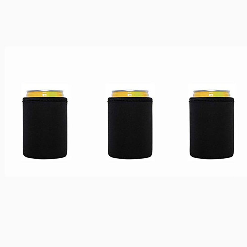 3Pcs Soft Beer Can Cooler Insulated Beer Can Sleeves Portable Beer Can Cooler Sleeve
