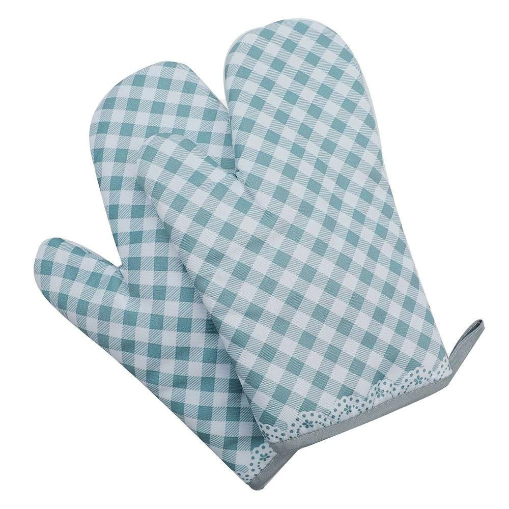 Anti-scald Microwave Gloves Non-slip Heat Resistant Oven Mitt High Temperature Resistant Thickened Kitchen Mitts Barbecue