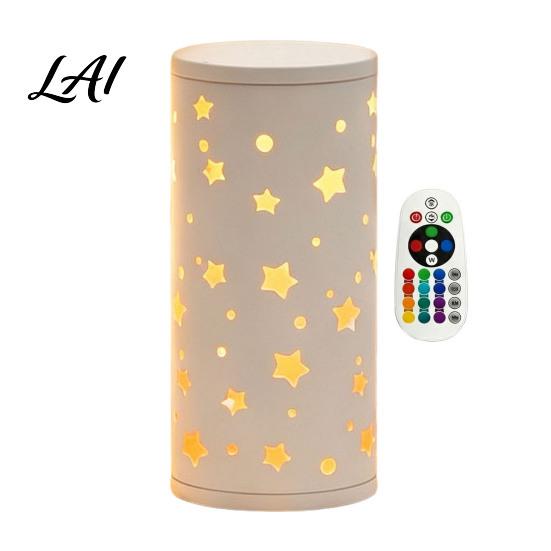 Bedroom Ambient Lighting USB Butterfly Projector Lamp RGB 16 Colors Decorative Lamp with Remote Hollow-out Control LED Night Light for Living