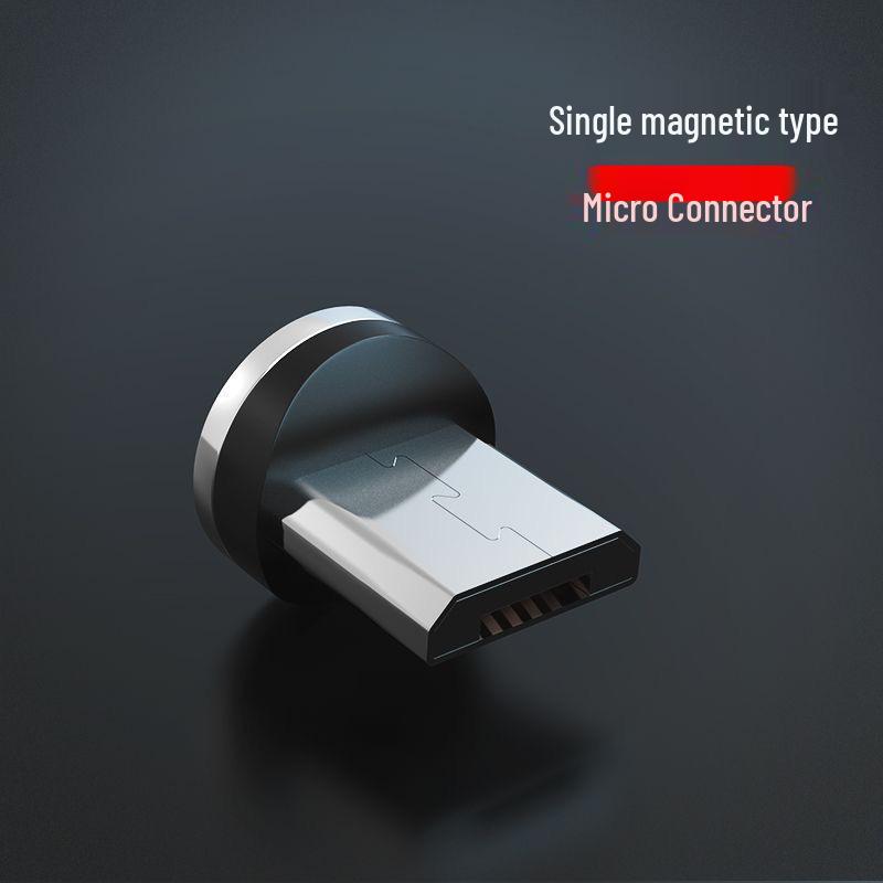 Universal 120W Magnetic USB-C Fast Charging Cable for Apple, Huawei, Xiaomi, and Honor Devices Android Magnetic Head (Universal)