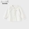 DAVE&BELLA Girls' Embroidered Cotton Blouse