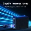 Gigabit Ethernet Splitter 1 to 2 networking Ethernet Splitter LAN Splitter with Power Cable RJ45 Splitter 100/1000Mbps