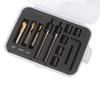 Complete 13pcs HSS Welding Drill Bit and Countersink Set for Iron Cast Iron Alloy Steel and Carbon Steel Applications