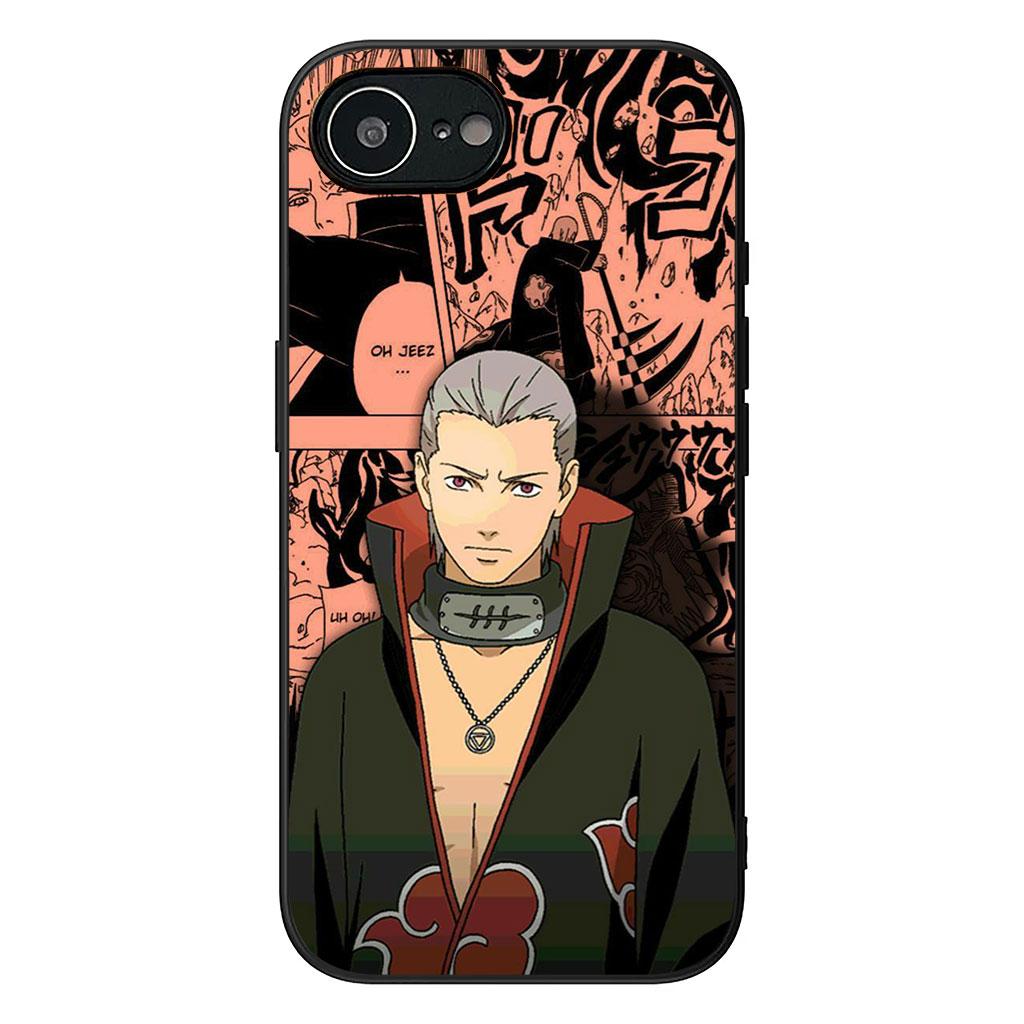 Sasori Narutos Itachi Pain Akatsuki Phone Cover for Apple iPhone 16 15 14 Plus 13 12 Mini 17 Pro Max + ProMax 16E Air Case