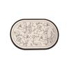 Diatom mud simple and luxurious European style floor mat for bathroom and toilet, strong water absorption and anti slip foot mat