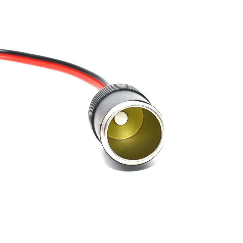 Car Battery Terminal Clip-on Cigarette Lighter Power Socket Adaptor 12v Camping xmas